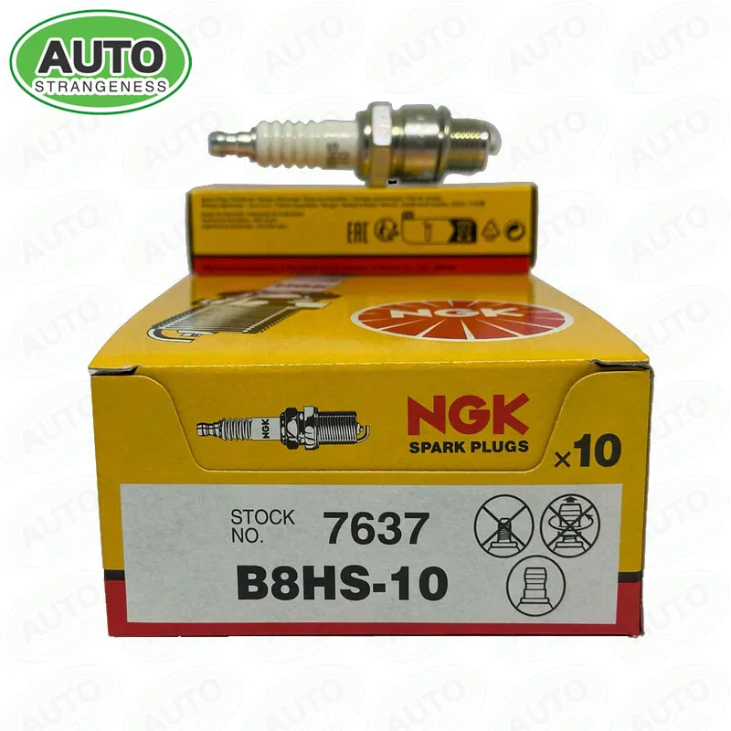Busi Baru Standar 7637 B8HS-10 untuk Mesin Luar Yamaha Kapal Laut