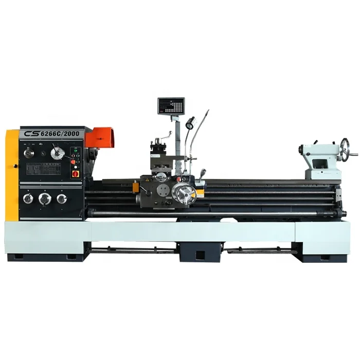 Airow CS6250C 500mm Diameter 1500mm Length Metal Manual Lathe Machine for Industry Work