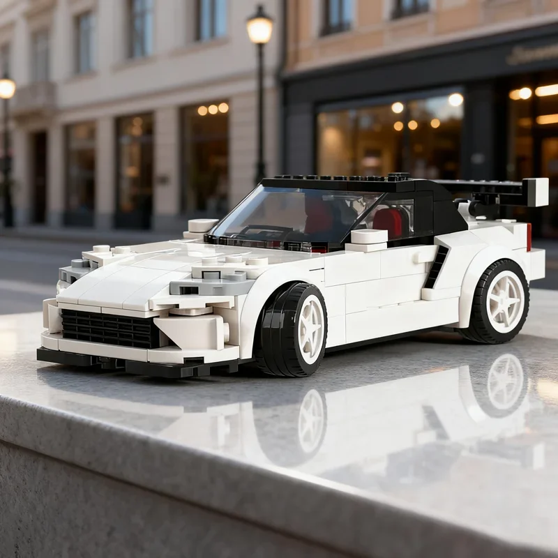 

438pcs MOC Jp Cars City Champions Super Car Model Building Blocks Architecture Festival Gift Toys Creative DIY Idea Education