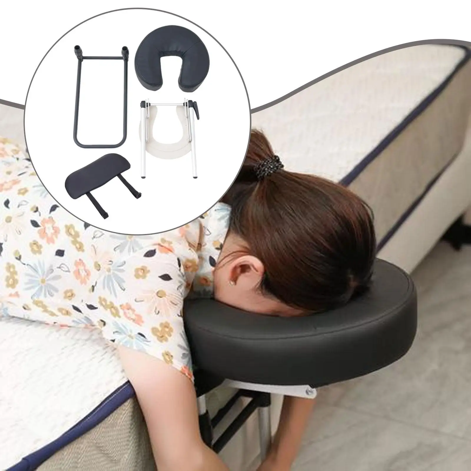 

Настольный и домашний массажный комплект с матрасом, профессиональный, удобный для спа-салона