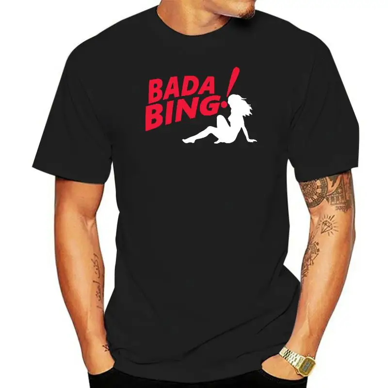 The Sopranos Bada Bing T Shirt Print Anti-Wrinkle Pattern Letter Spring Autumn S-Xxxl 100% Cotton Breathable Shirt