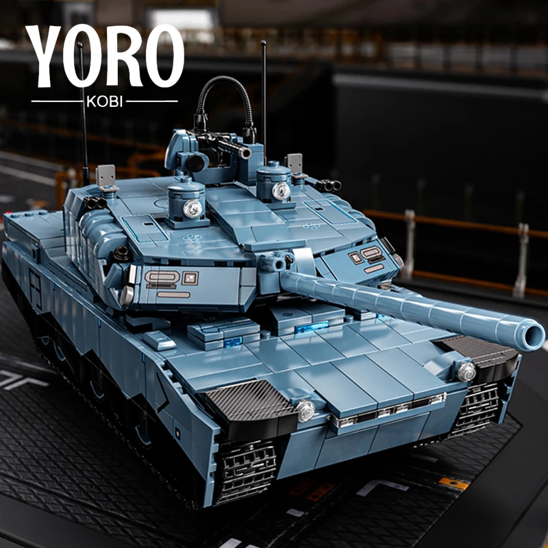 NEW Main Battle Tank Building Blocks Children Toys KF51 Armored Cars Army MOC Bricks Sets WW2 Military Panzer Model Adult Gifts