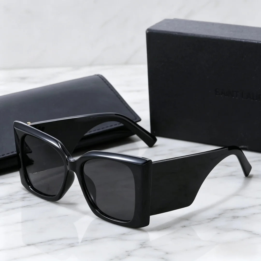 

Luxury Brand M119 Women's Large Square Sunglasses Unisex Summer Travel Vacation Polarized Glasses UV400 Outdoor Sports Goggles