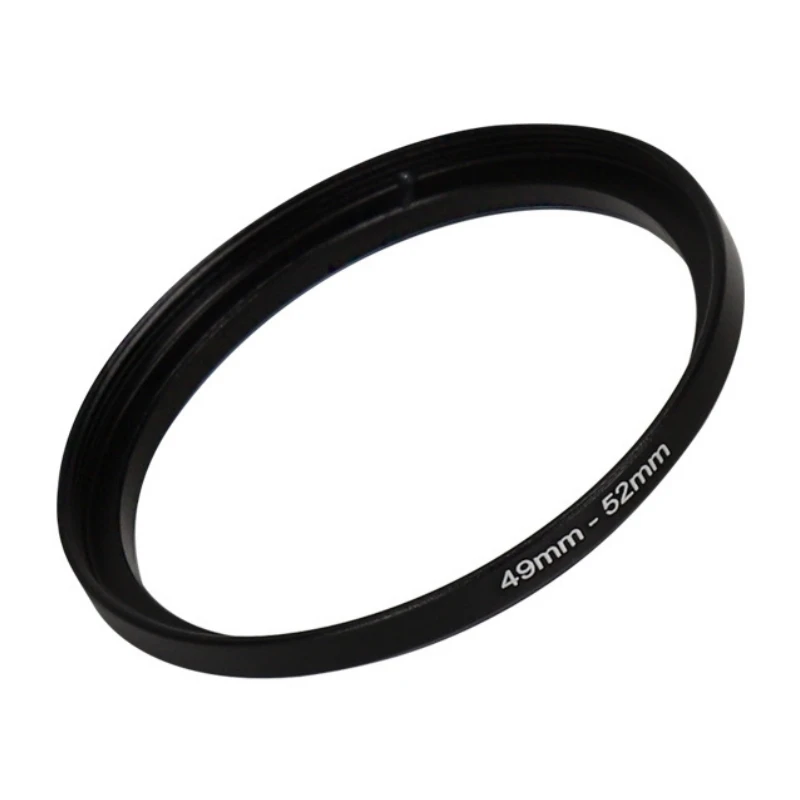 Agnicy akcesoria fotograficzne 49-52mm Adapter do filtra pierścień cały metalowy pierścień sekwencyjny odwrócony 5 p9859