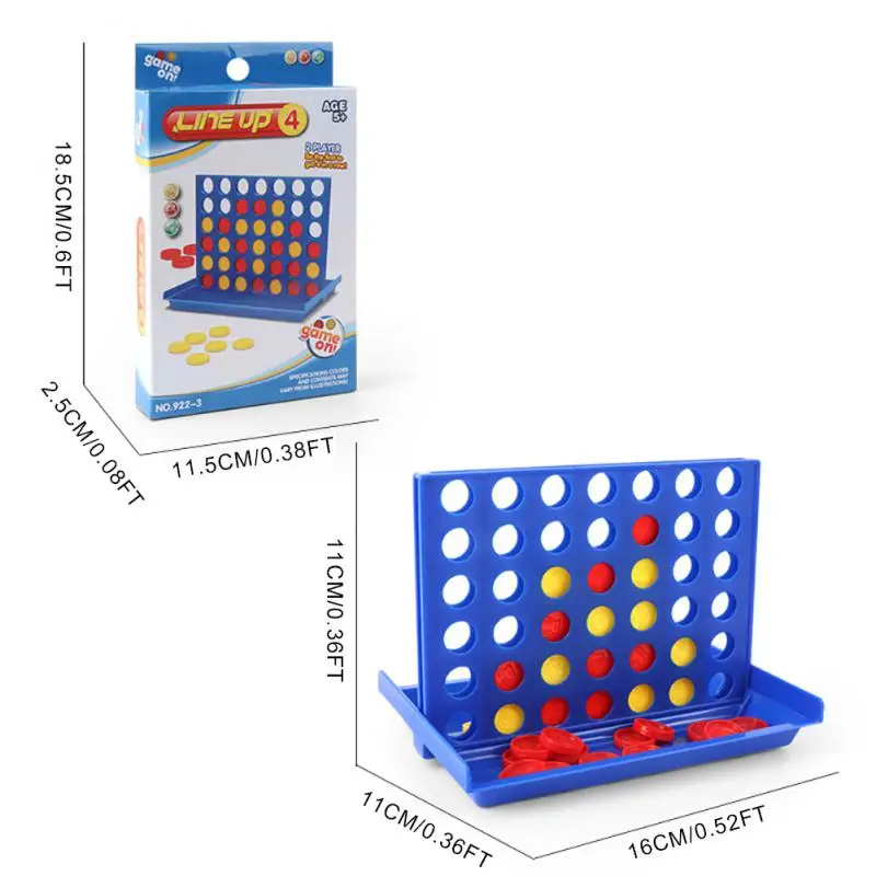 Neuestes Connect 4-Spiel Classic Master, faltbar, für Kinder, Line Up Row, Brett, Puzzle, Spielzeug, Geschenke, Brettspiel