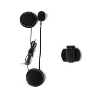 3.5mm Microphone Speaker Headset V4/V6 Interphone Universal Headsets Helmet Intercom Clip For Motorcycle Device Easy Install