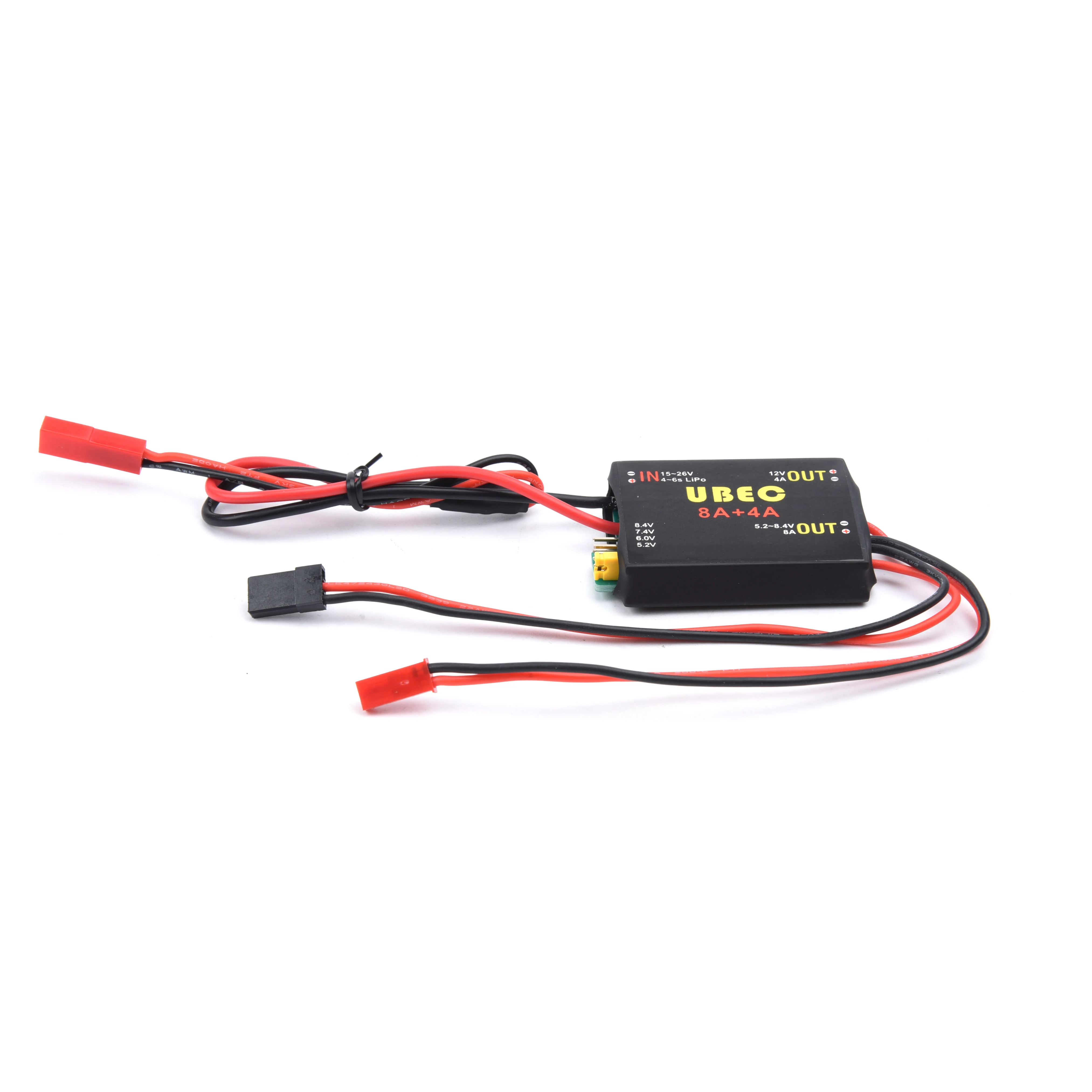 New 2S-6S 6-36V UBEC-8A BEC & DUAL UBEC 8A /16A 5.2/6.0/7.4V/8.4V Servo Separate Power Supply RC Car Fix-Wing Airplane Robot Arm