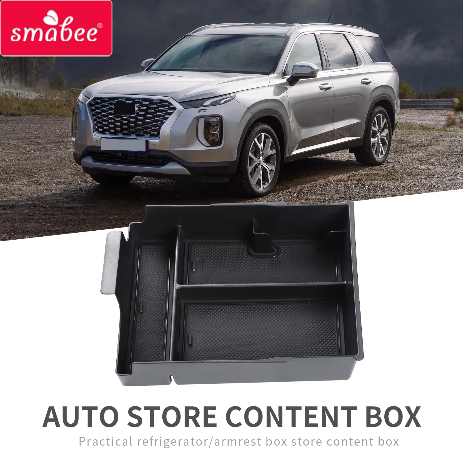 

For Hyundai PALISADE23 Paris Emperor central control armrest, storage box, storage box, compartment accessories