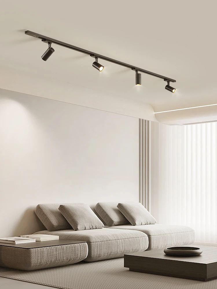 

Kitchen Led Pendant Dining Room Chandeliers Lights Hallway Linear Magnetic Track Light DIY Dining Table Bar Table Lamp