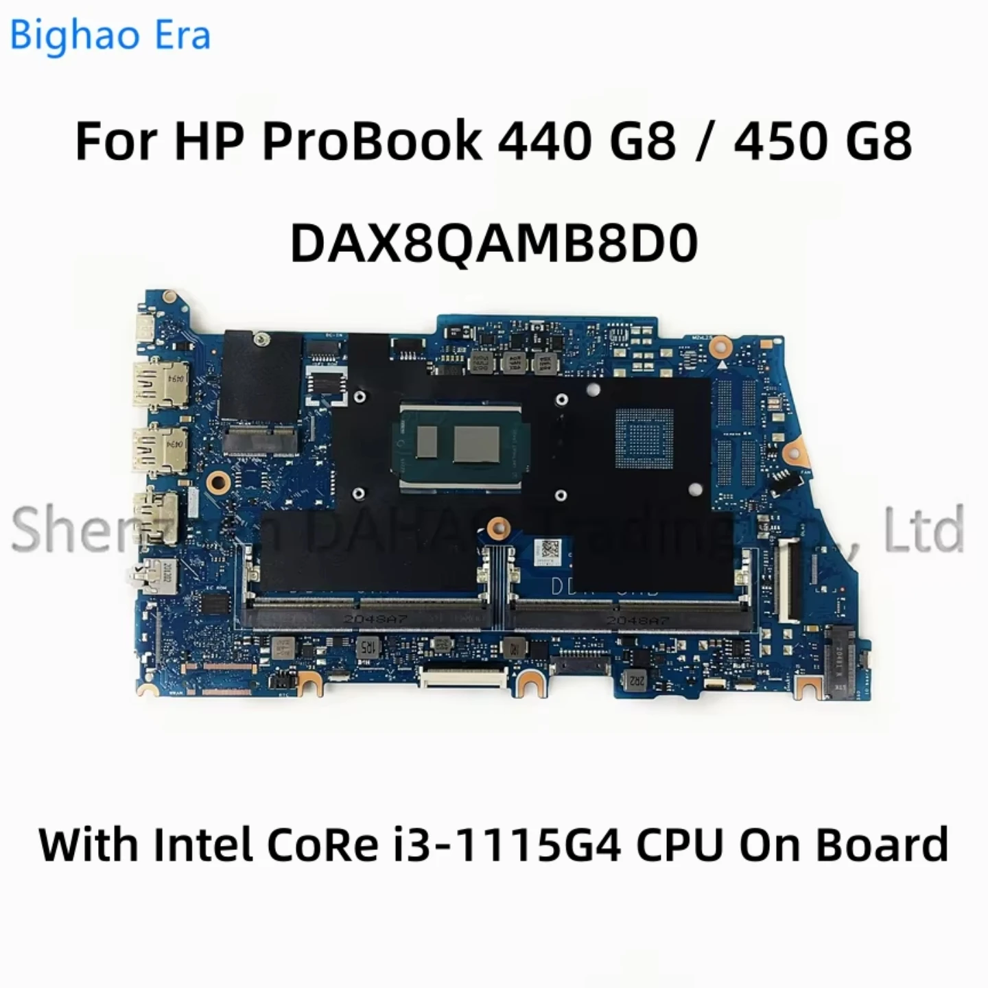 DAX8QAMB8D0 For HP ProBook 440 G8 450 G8 Laptop Motherboard With i3-1115G4 i5-1135G7 i7-1165G7 CPU UMA M21702-601 M21708-601