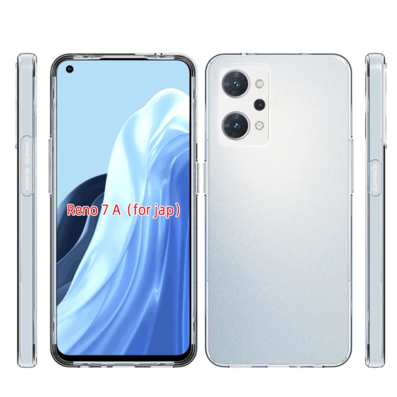 Oppo Reno7 A 7A Reno7A CPH2353 Case Ultra Thin Silicone TPU Clear Back Cover Soft Case for Oppo Reno 9 A 9A Reno9A 5G CPH2523