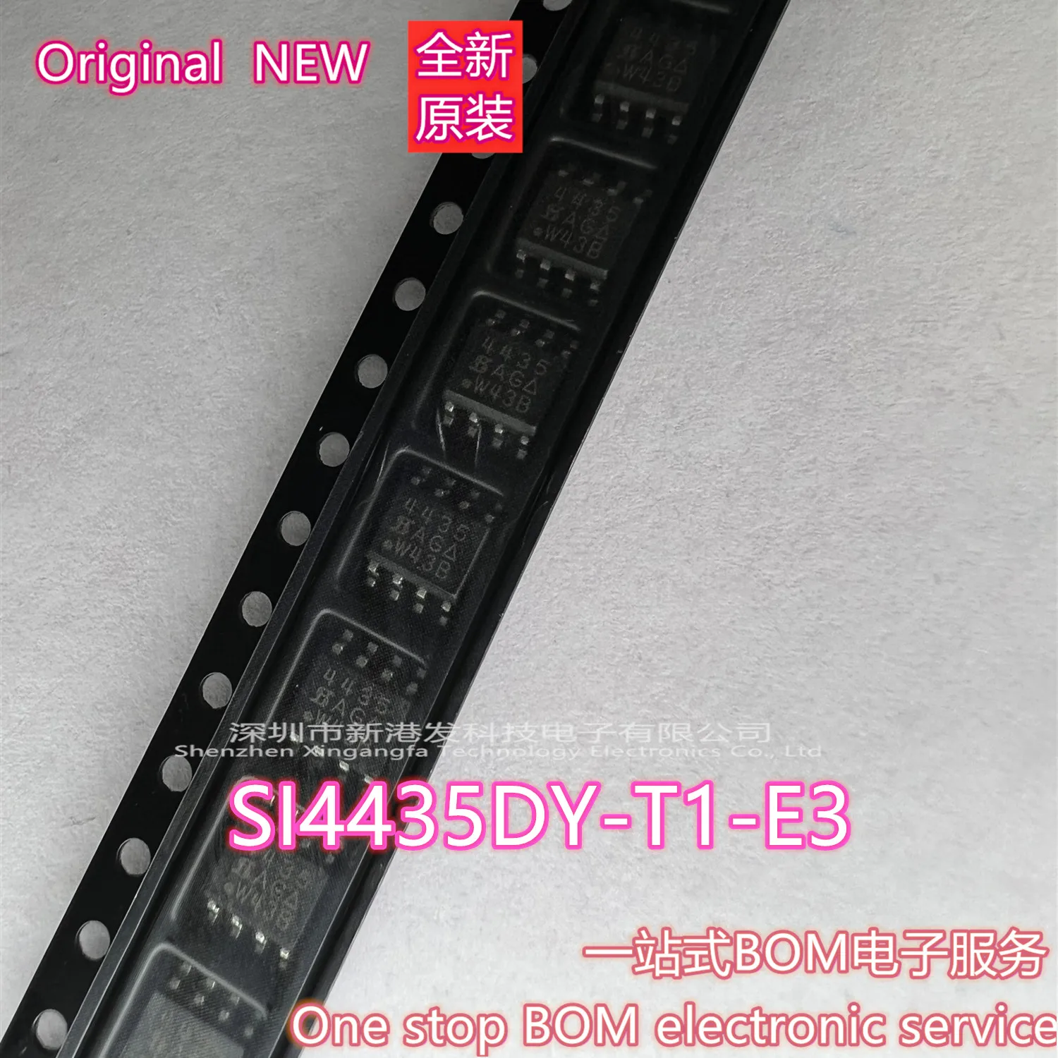 

SI4435DY Power MOSFET, P Channel, 30 V, 8.8 A, 0.015 ohm, SOIC, Surface Mount Original goods in stock 10pcs/lot
