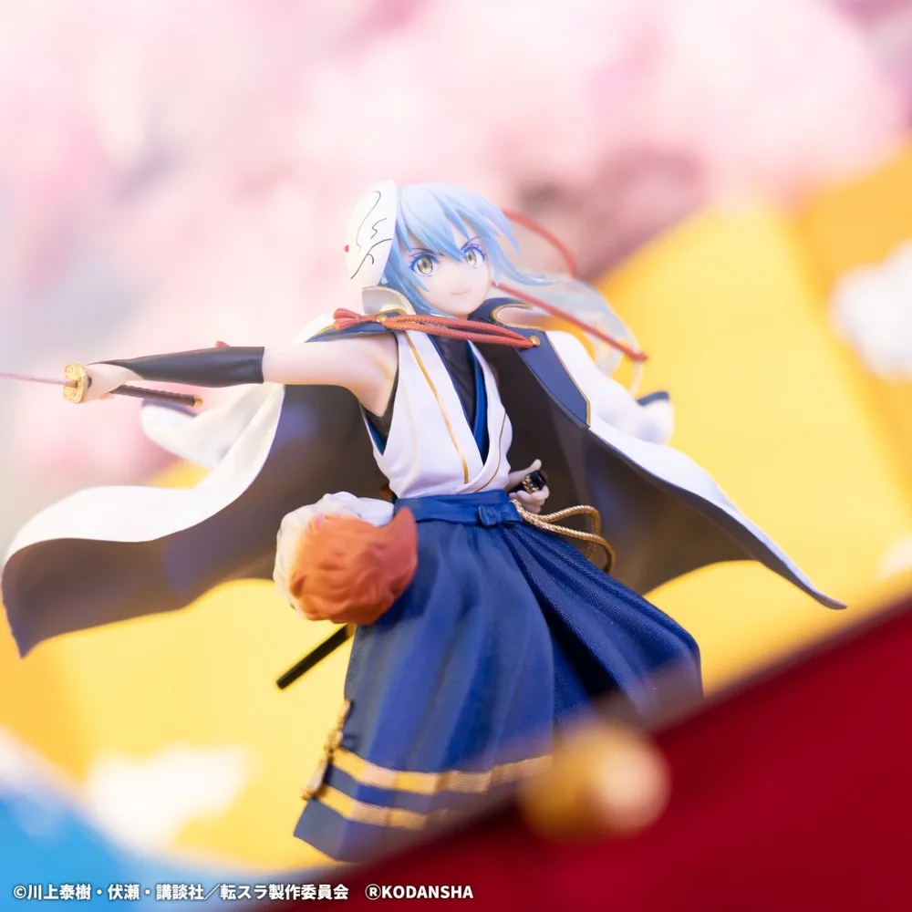 100% in Stock Original Bandai Spirits Ichiban Kuji Tensei Shitara Slime Datta Ken  Rimuru Tempest Kimono Ver. Model Decoration view 5