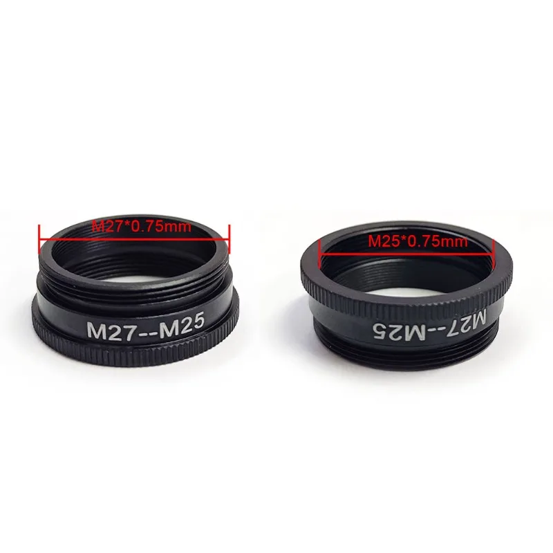 1PCS M27 to M25 Microscope Objective Lens Adapter Ring f Leica Nikon Accessories Tools