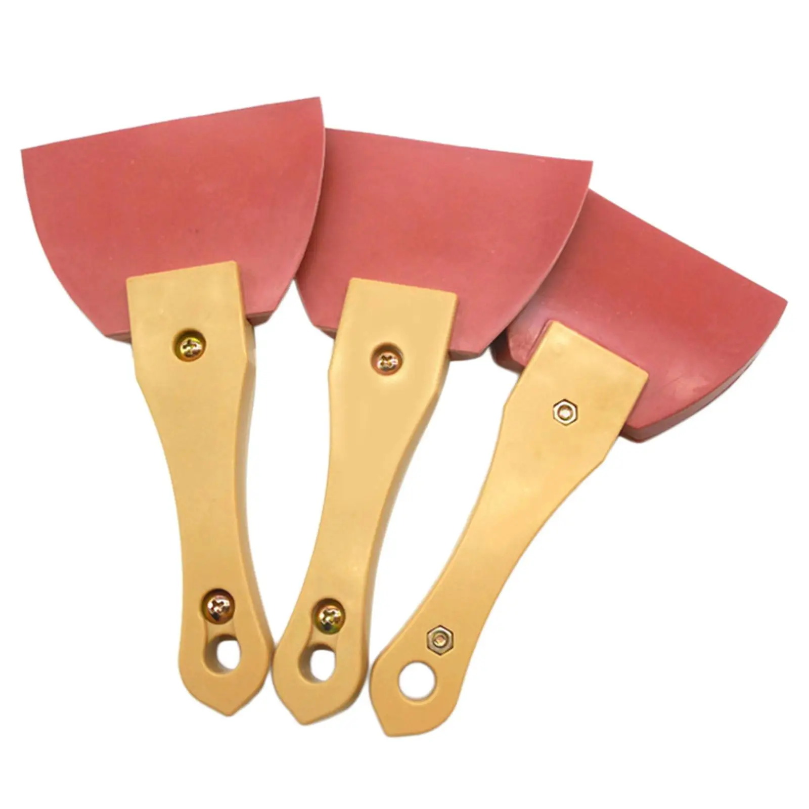 3x Putty Knife Paint Scraper Home Decor Spatula Blade Scraper Spackle Triangle