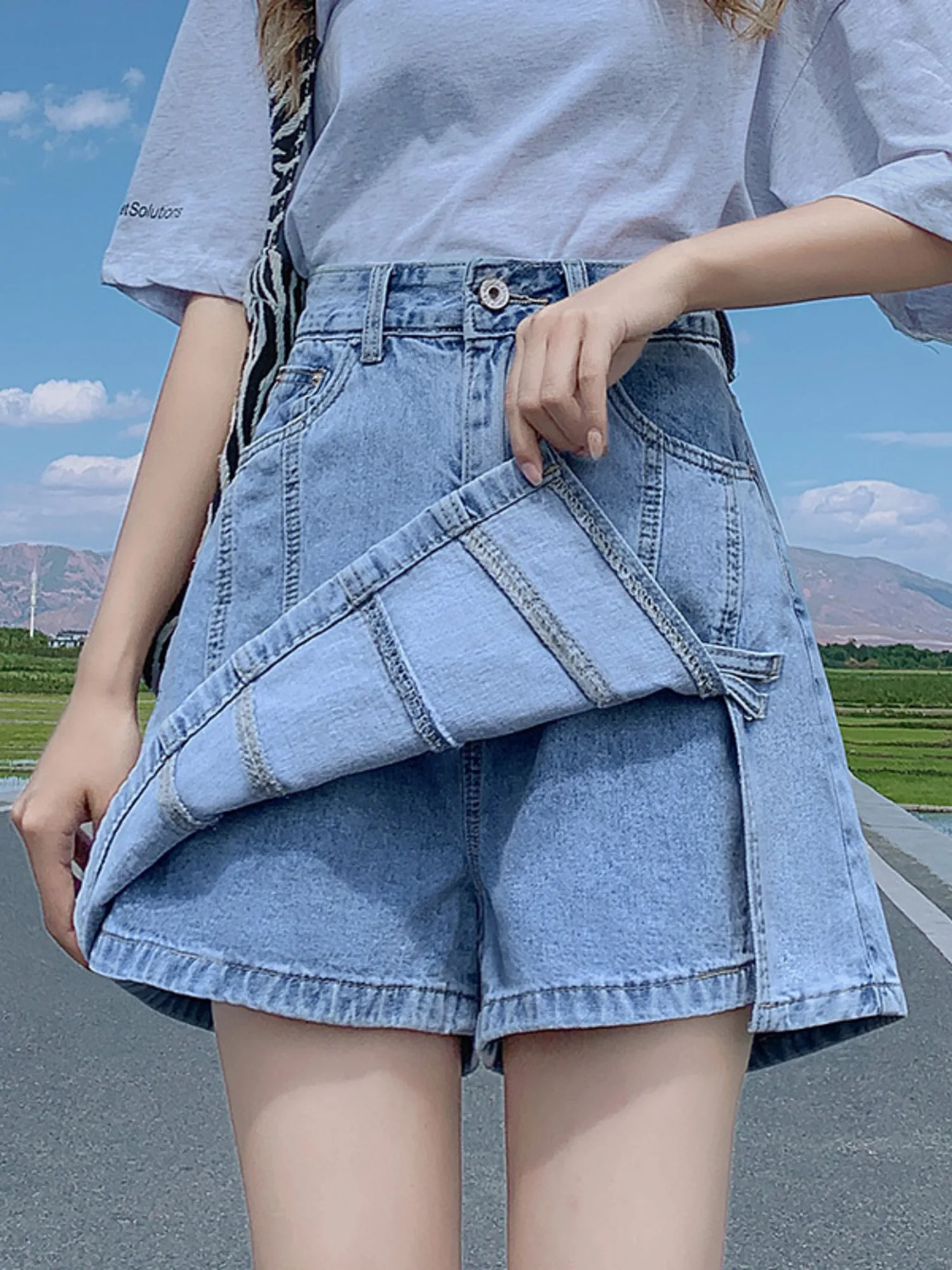 Dames Vintage Gewassen Denim S - Denim Shorts Women recensie en prijs
