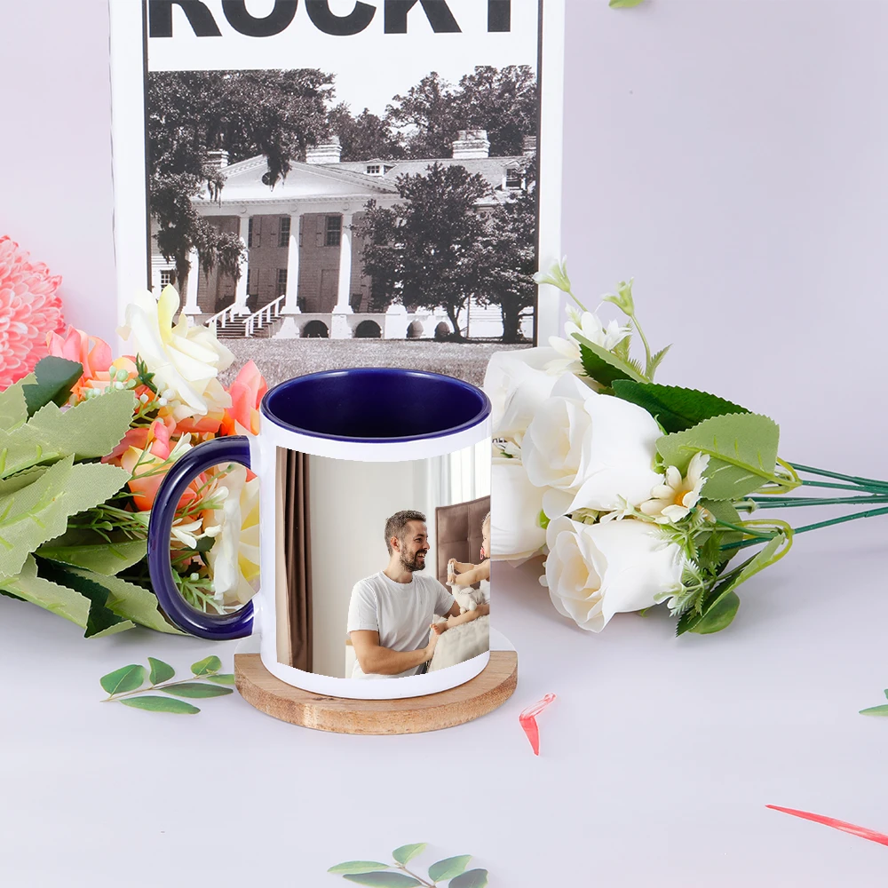 Personalized Dad Photo Mug Custom Photo Mug Cup Birthday Xmas Father's Day Idea Gifts Gifts For Papa Grandad Daddy Men Him