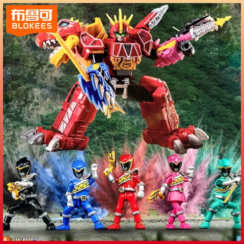 新しいオリジナル Blokees アニメフィギュアスーパー戦隊スターエディション Vol.2 勇気が噴出するブラインドボックス男の子のおもちゃハロウィンクリスマスギフト