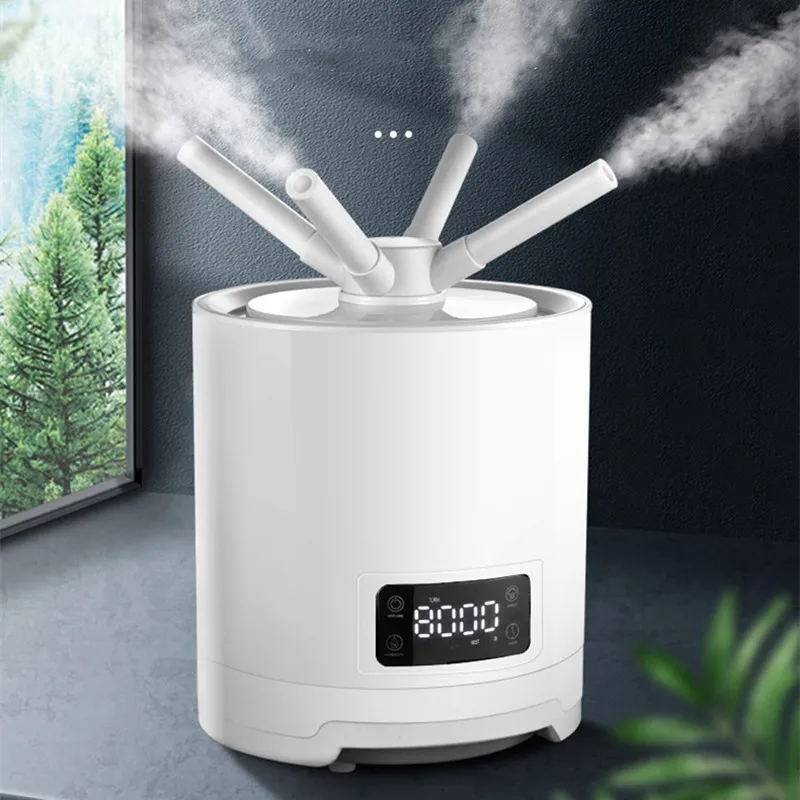 مرطب 10 لتر للغرف الكبيرة، مخرج رذاذ عالي 2000 مل/ساعة، تحكم ذكي في الرطوبة، إيقاف تلقائي، وضع هادئ - منزل خالي من مادة BPA #4