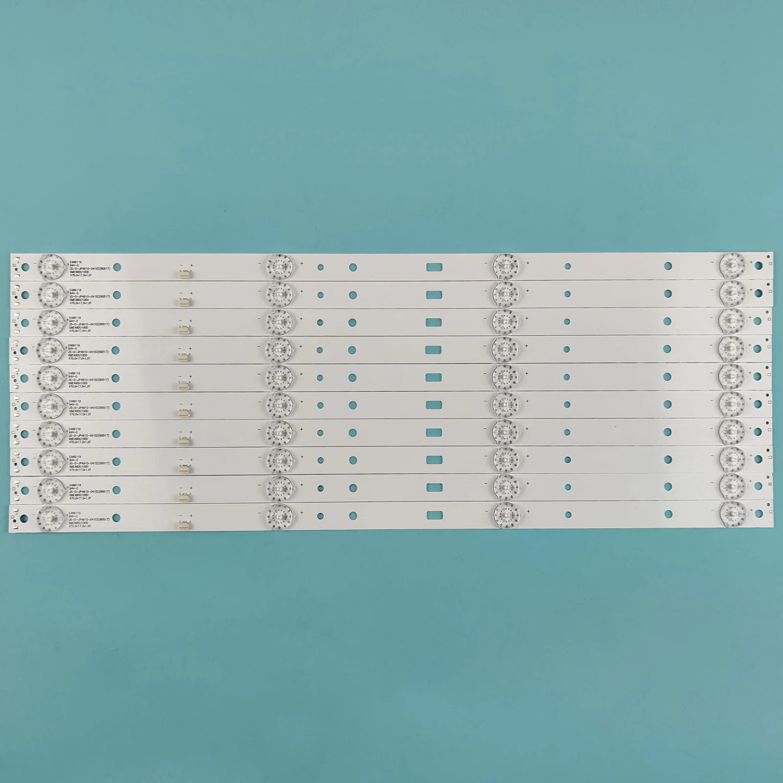 1 zestaw 10 sztuk 4led podświetlenie TV paski do YS-L E469119 E49DU1000 Mcpcb JS-D-JP4910-041EC(60517) DU49-1000 CTV5035SMART