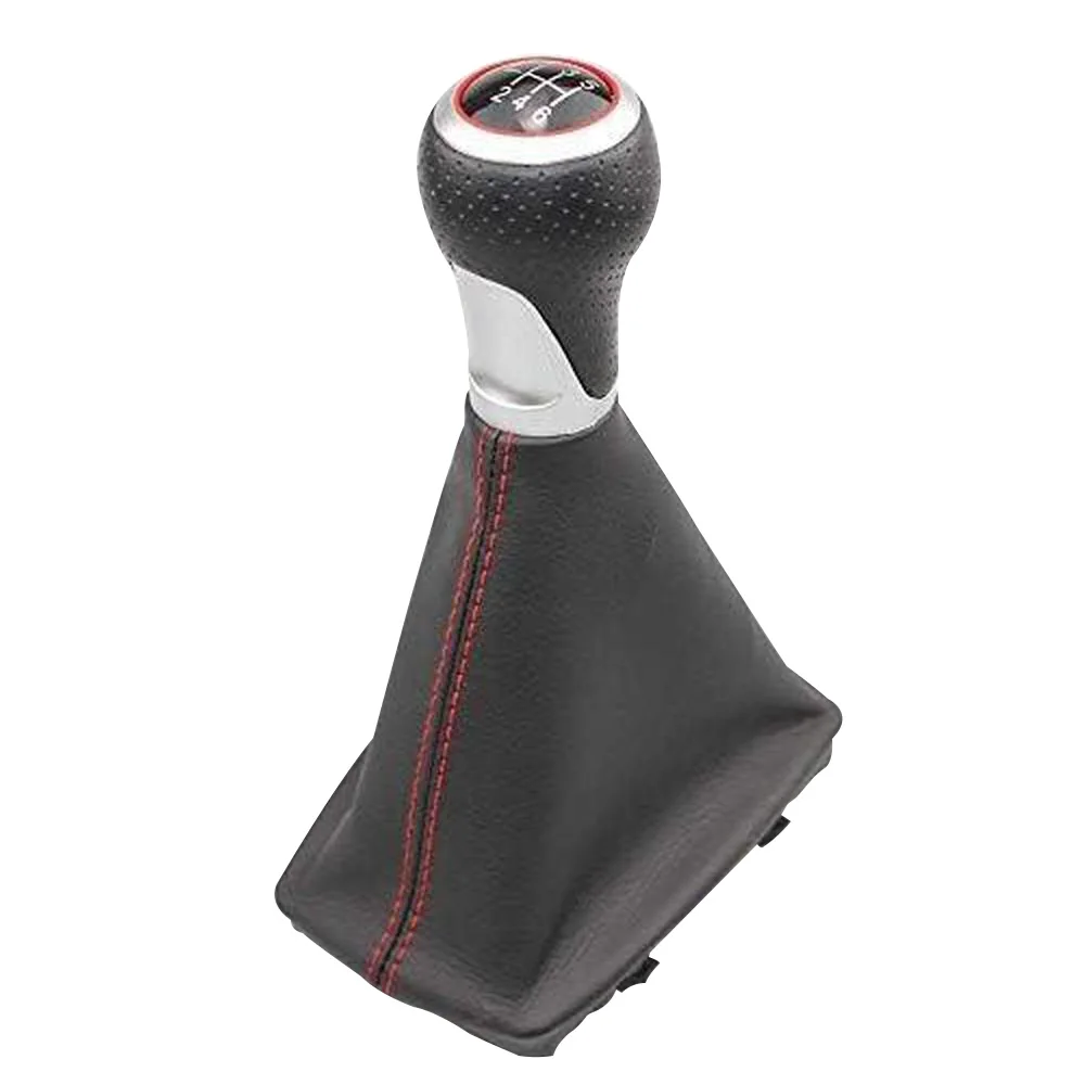 5/6 Speed Gear Shift Knob Lever HandBall for Audi A4 S4 B8 8K A5 8T Q5 8R S-Line 2007 2008 2009 2010 2011 2012 2013 2014 2015