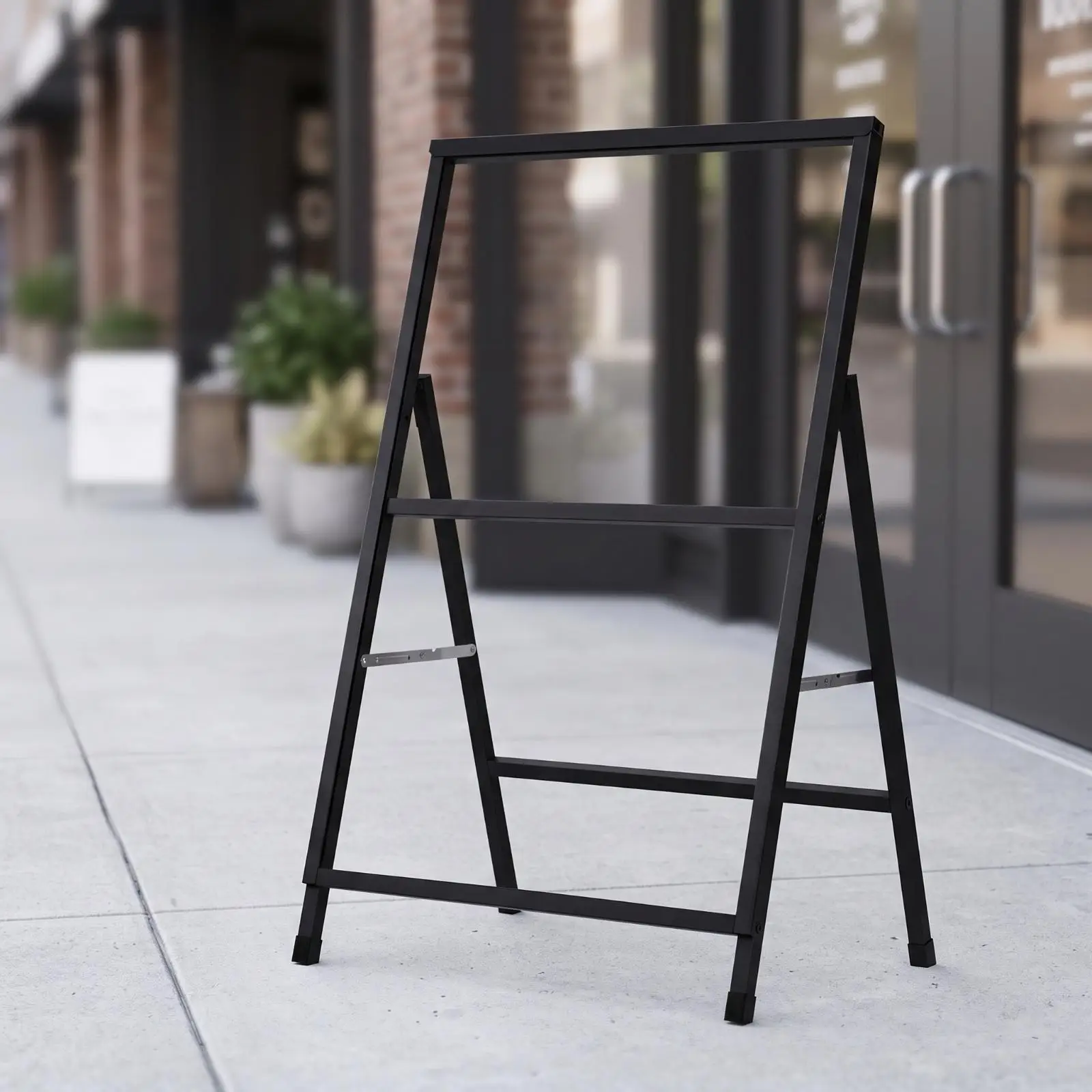 Portable Leg Stand Poster Stand | Stable, Poster Stand with leg stand Legs, for Retail Shops