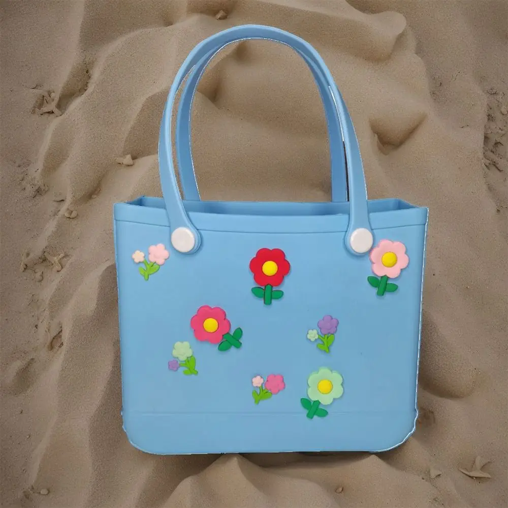 8 STKS Bloemen Bedels voor Bogg Tas Accessoires DIY Strandtas Accessoires Bedels