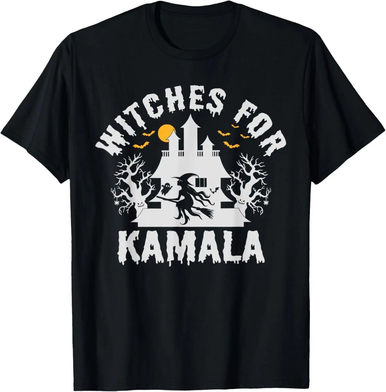 Witches for Kamala Harris 2024 President Happy Halloween T-Shirt