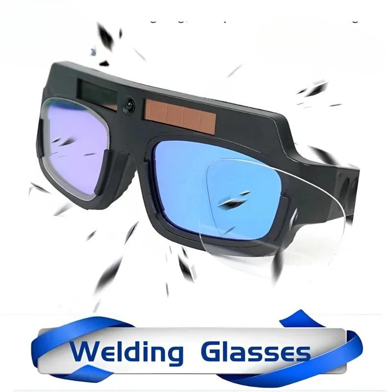 Automatic darkening welding goggles welding mask head-mounted argon arc welder welding protective equipment
