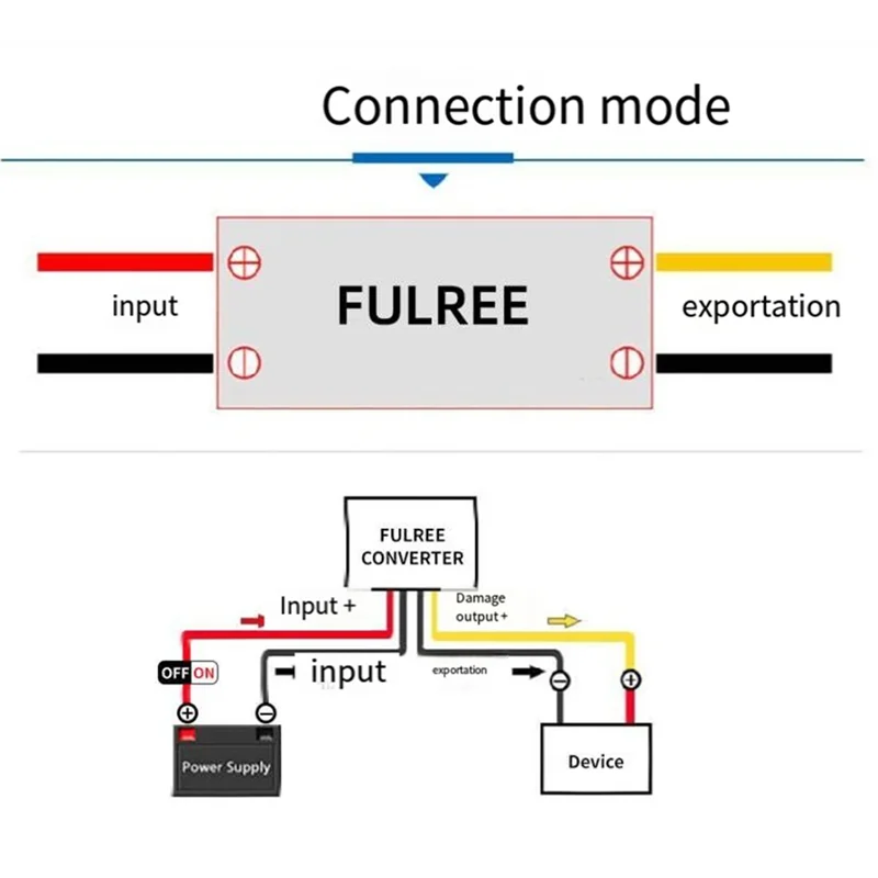 DC 12/24V do DC 48V 5A 240W Regulator konwertera napięcia DC/DC Boost Transformator Wodoodporny