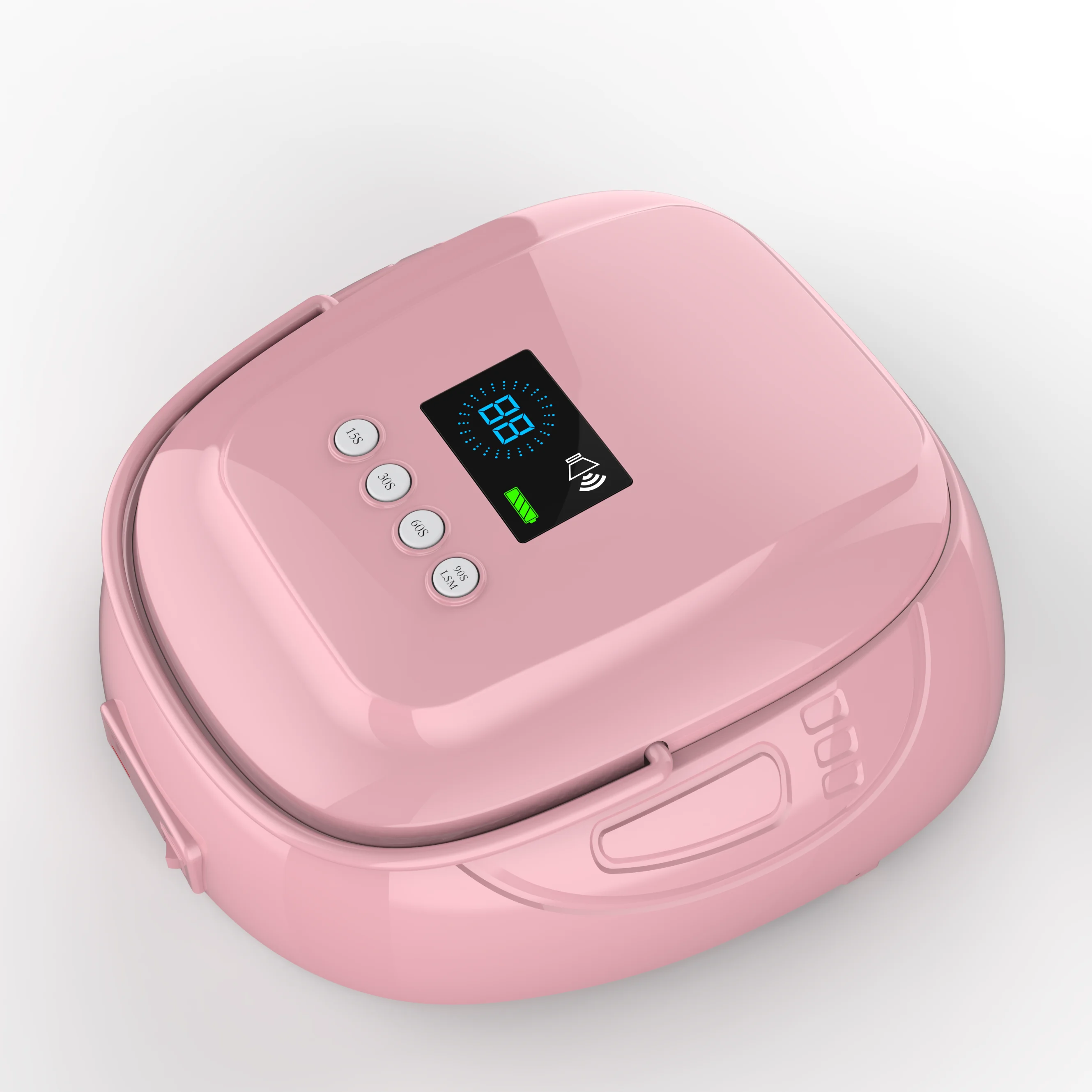

Good Quality 126W UV LED Nail Lamp Professional Wireless Rechargeable Nail Dryer with Gel Polish Made of Plastic