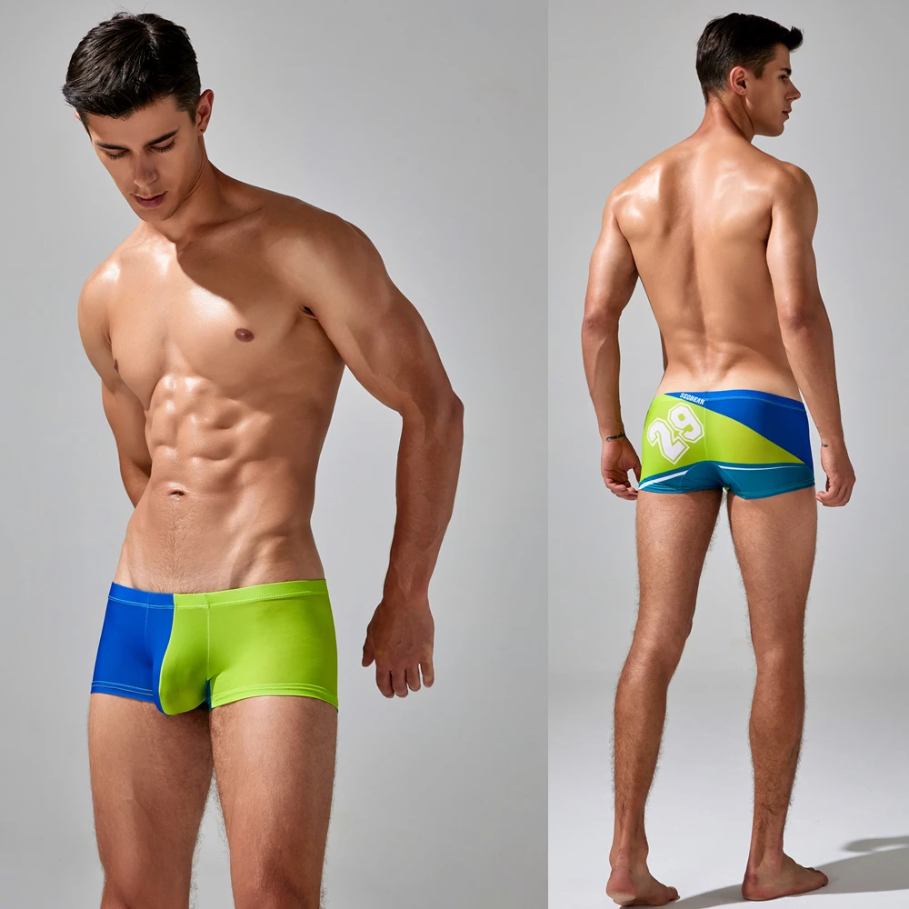 

Men's underwear oversized boxers very very comfortable Breathable Personality Trend Sports Boxers.