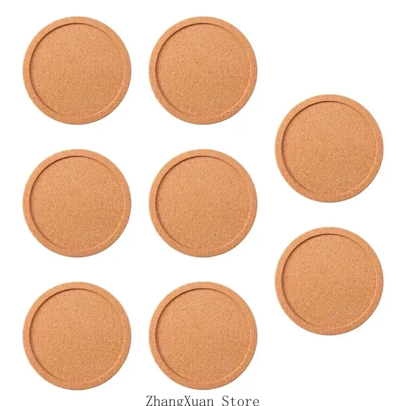 Handgefertigtes Untersetzer-Set aus Bio-Kork, geeignet für Restaurants und Cafés, 3 x – Detail 4