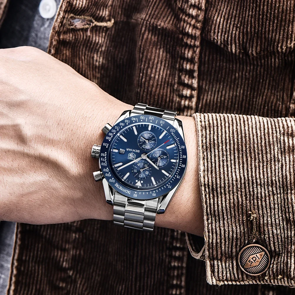 นาฬิกาข้อมือผู้ชาย BENYAR แบรน - Smartwatch Watches Brands For Men บทวิจารณ์และราคา