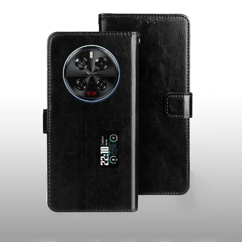 Dla Doogee V40 Pro Etui Flip Business Magnet Stand Skórzane etui na karty Doogee V40 Pro Akcesoria do telefonu