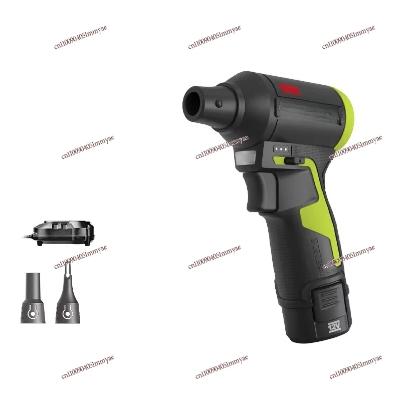 

12V Storm Dust Gun WU094 Lithium Battery Hair Gun Soot Blowing Powerful Hair Dryer Turbo Violent Fan