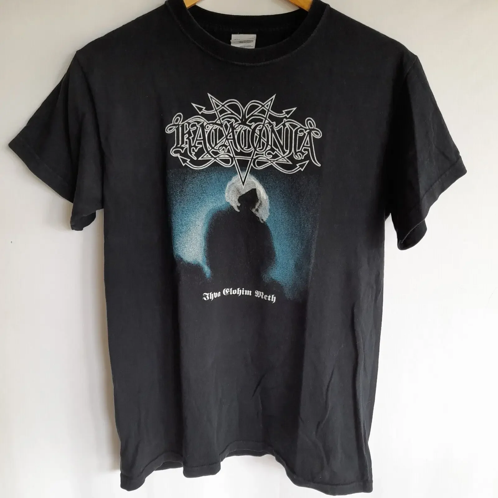 Katatonia Jhva Elohim Meth Demo T-Shirt Size S (Early 2000'S Print) Rare!