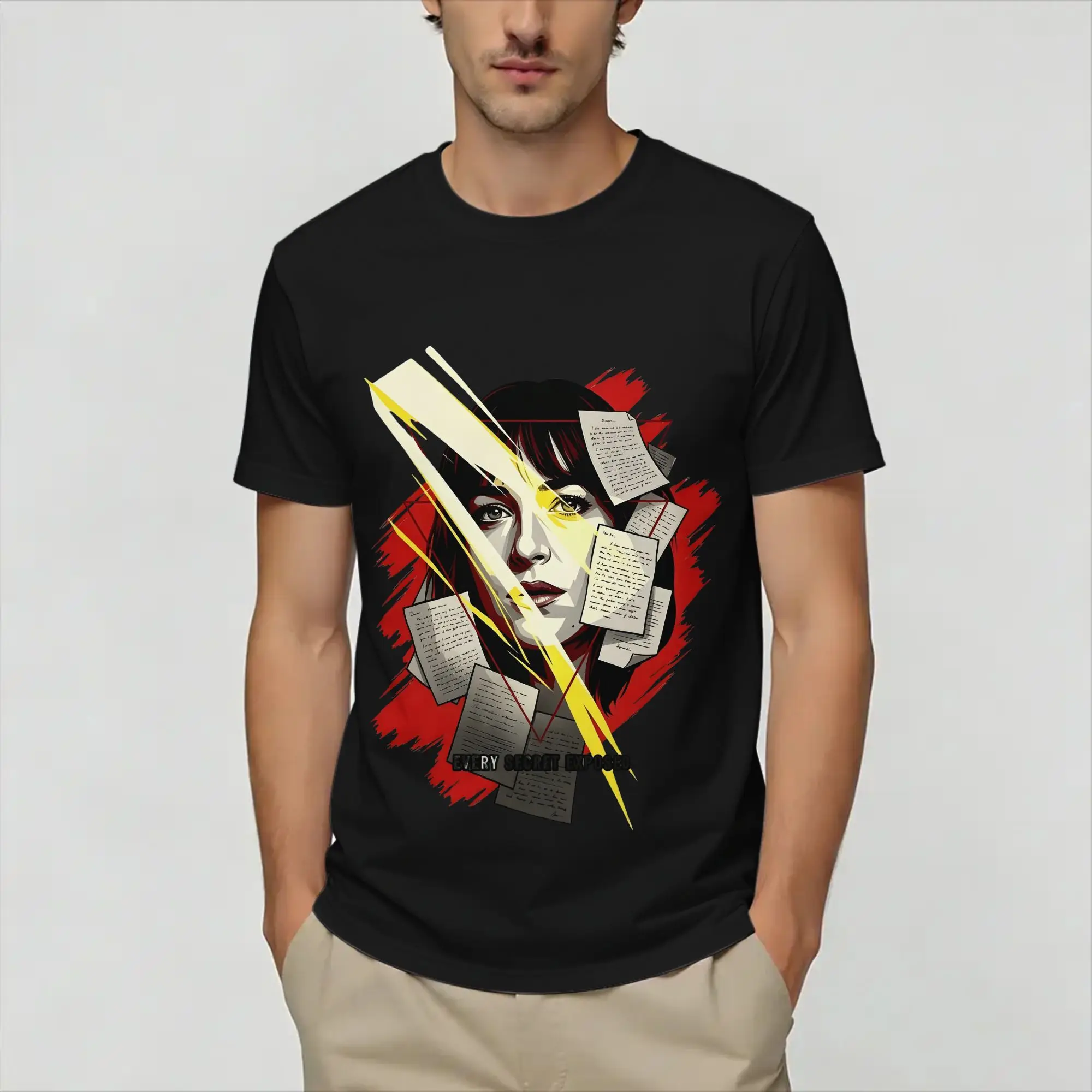 Men Veritys T Shirt  100% Cotton Tops Creative Short Sleeve O Neck Tees 6XL T-Shirts