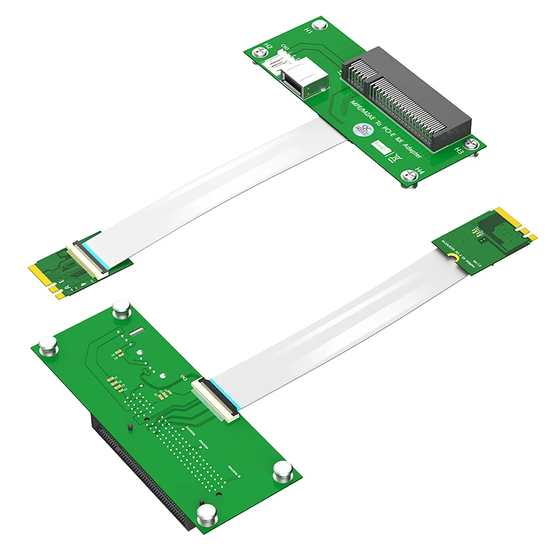 

Новый M2 NGFF Key A + E к PCI Express X8 Райзер Удлинительный кабель с портом USB2.0 маленький 4-контактный источник питания Магнитная подушка для настольного ПК