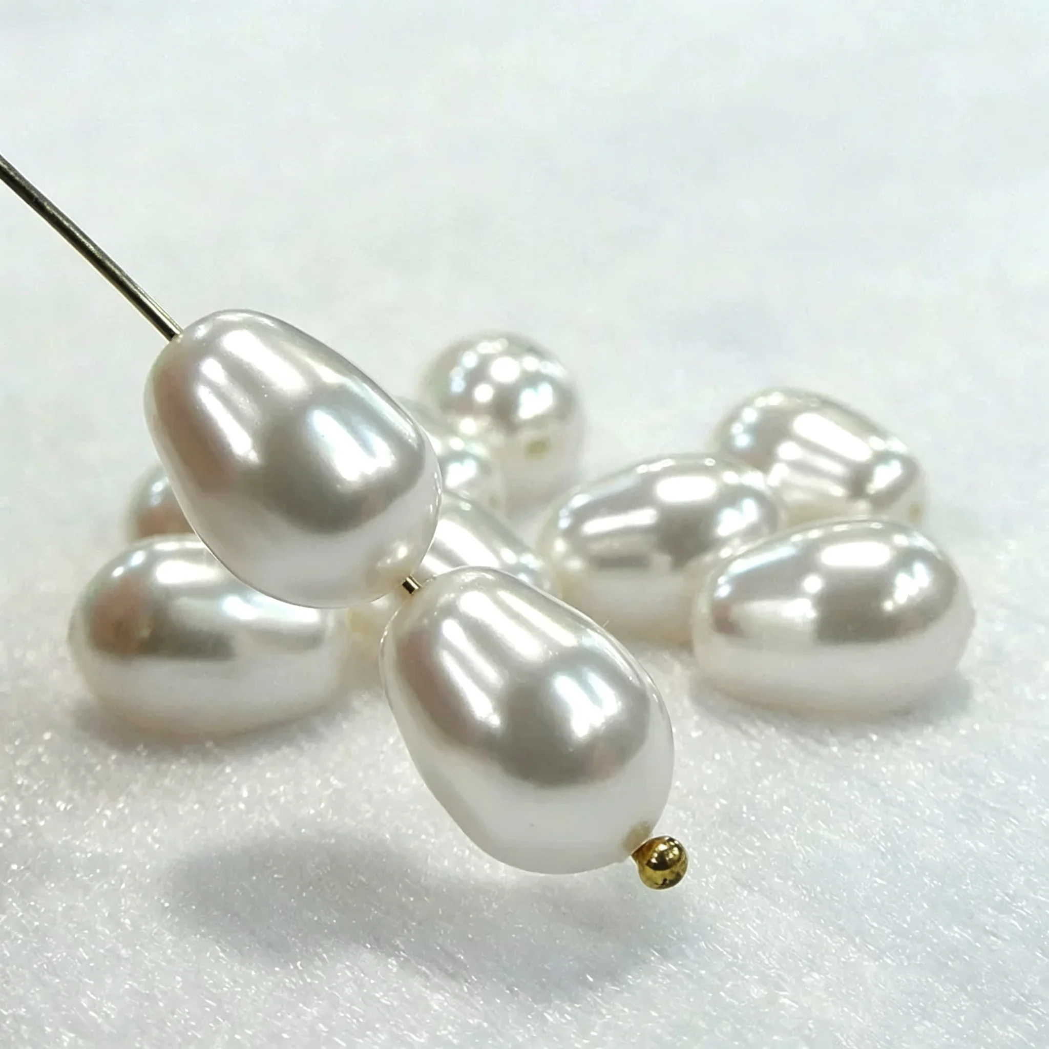 5821 Crystal Pear-shaped Pearl Genuine from Austria Bead Full Hole Beading for Bracelet Necklace Jewelry  DIY Make Fitting view 3