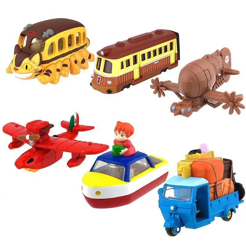 

TAKARA TOMY Studio Ghibli Anime Toy Set Totoro Catbus Kiki Delivery Service No Face
