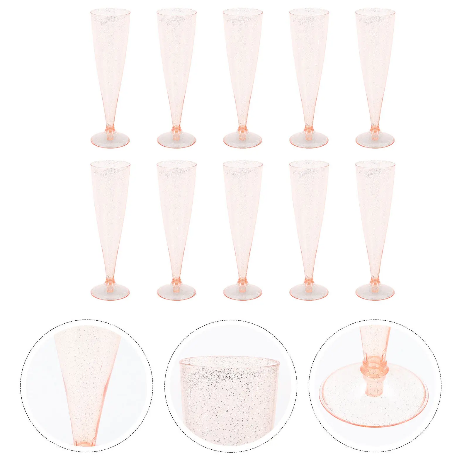 10Pcs Disposable Fl…