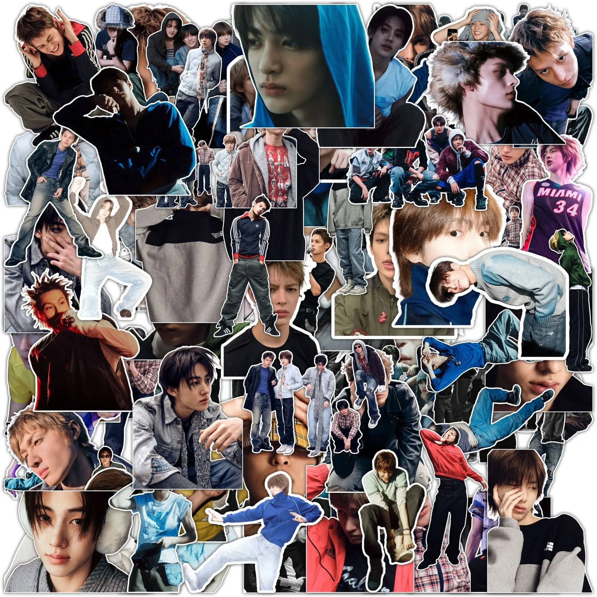 

Набор из 80 водонепроницаемых стикеров Kpop CORTIS Album GREENGREEN с фотографиями Джеймса и Мартина, коллекционные подарки для фанатов Juhoon