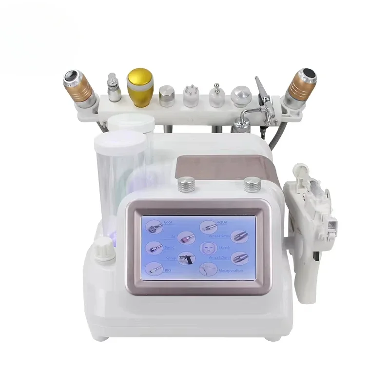 

Hot Selling Diamond Hydra Dermabrasion Small Bubbles Black Head Removal Aqua Facial Clean Machine