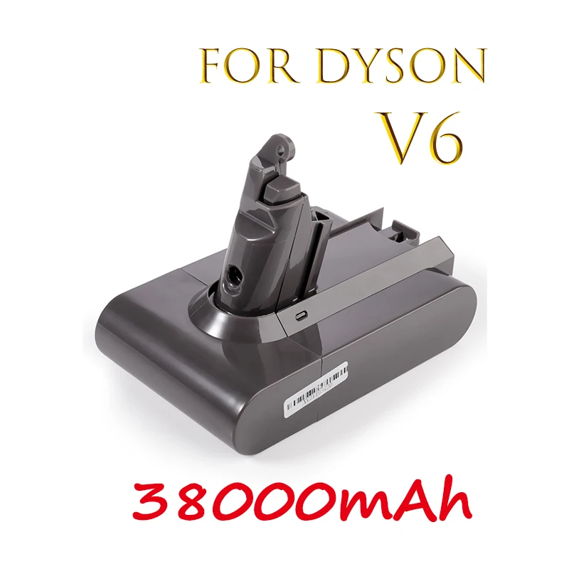 Литий-ионный аккумулятор Dyson dc62, 38000 мАч, 21,6 в, для пылесосов Dyson V6 DC58 DC59 DC61 DC62 DC74 SV07 SV03 SV09