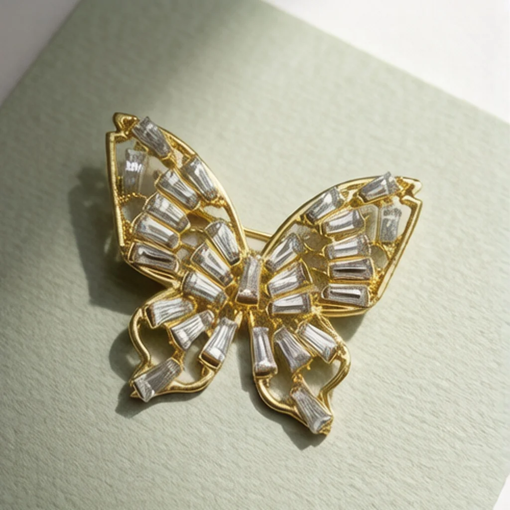 New Lapel Pin, Brooch, Business Banquet Brooch, Corsage, Date Outfit, Personalized Wear, Women's Suit Pin, Anti-Exposure Brooch, Clothing Embellishment, Elegant Silk Clip, Wedding Guest Brooch, High-End Themed Brooch, Shoe Decoration, Decorative Buckle, Light Luxury Waterproof, Unique, Decorative Pin