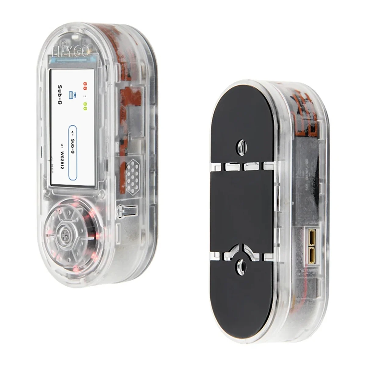 LILYGO 새로운 T-Embed ESP32-S3 CC1101 저전력 GHz RF 트랜시버 PN532 NFC RFID I2C 모듈 LCD 보드 배터리 1300mAh