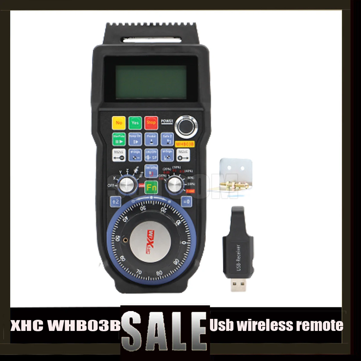 

Newest Xhc Whb03b 3axis Nc Studio Wireless Handwheel 3 Axis Usb Wireless Remote Control Weihong Control System