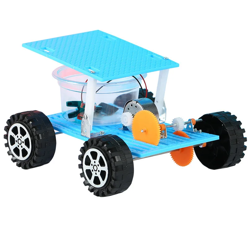 Brine Dynamics Car STEM Technology Gadget Kids Science Toys Physical Plastic Brine Power Car Model Educational Toys for Children