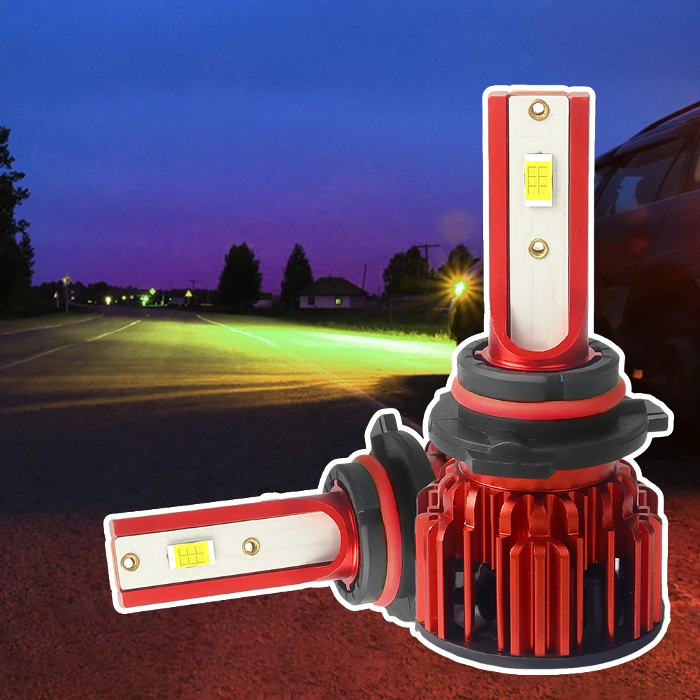

High Brightness Lime-Color Car Light Headlights Bulbs High Power Auto Modification Light For SUV